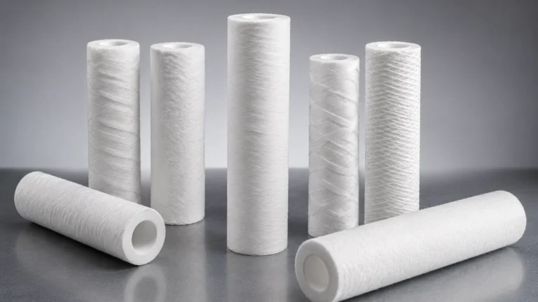 Sediment Cartridge Water Filters visual guide