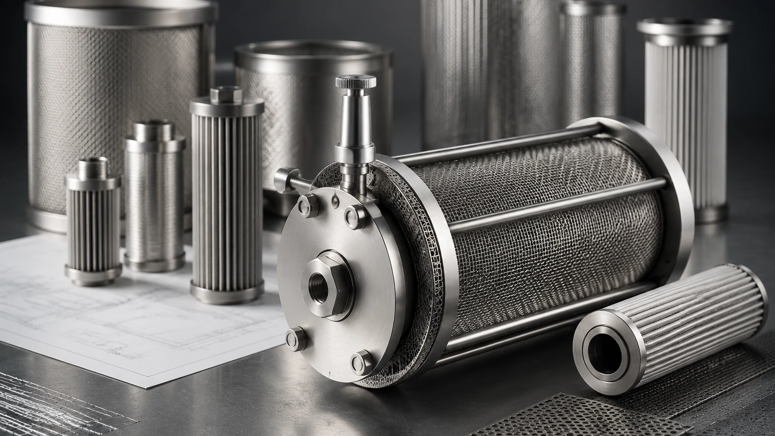 Self Cleaning Filter Design visual guide