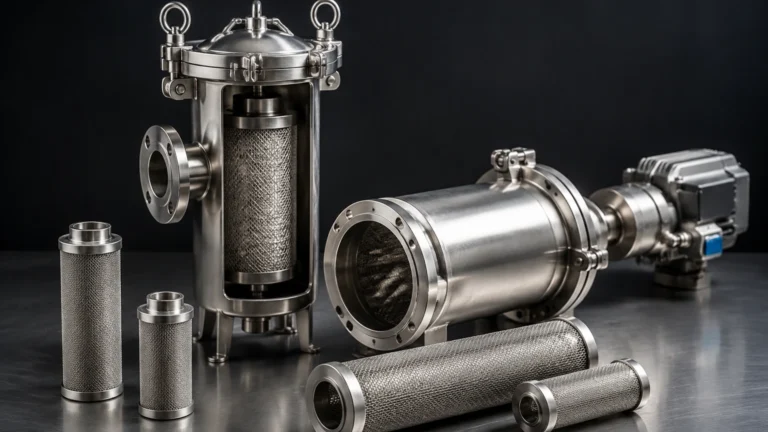 Self-cleaning Filter for Liquids visual guide