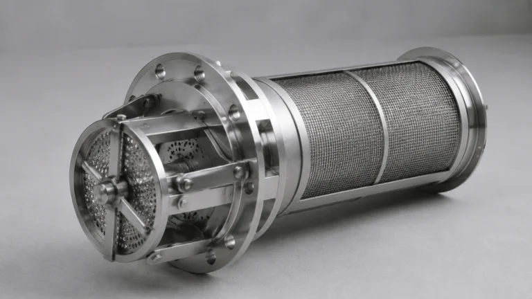 Self Cleaning Pump Filter visual guide