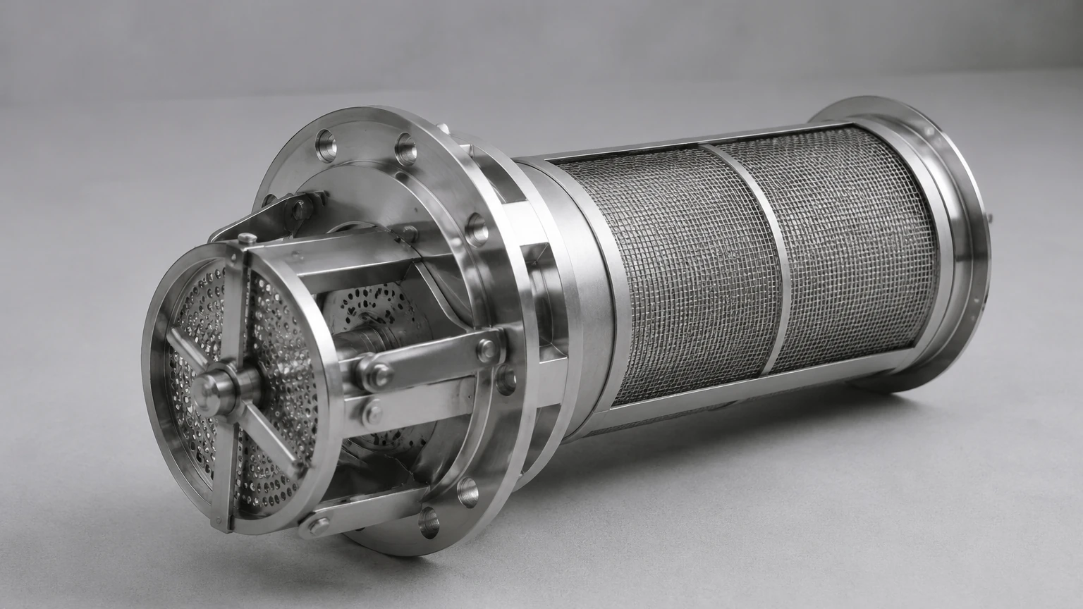 Self Cleaning Pump Filter visual guide