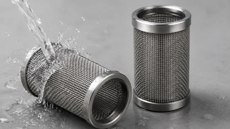 Self Cleaning Screen visual guide