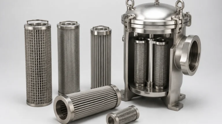 Self Cleaning Suction Filter visual guide