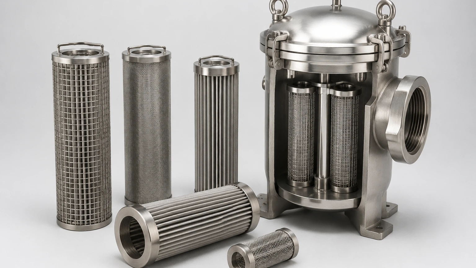 Self Cleaning Suction Filter visual guide