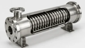 Shell and Coil Heat Exchanger visual guide