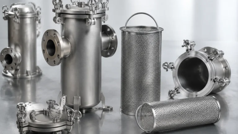 Simplex Basket Strainer visual guide