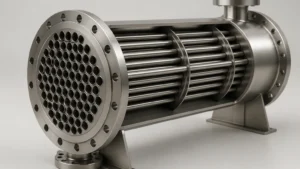 Single Pass Shell and Tube Heat Exchanger visual guide