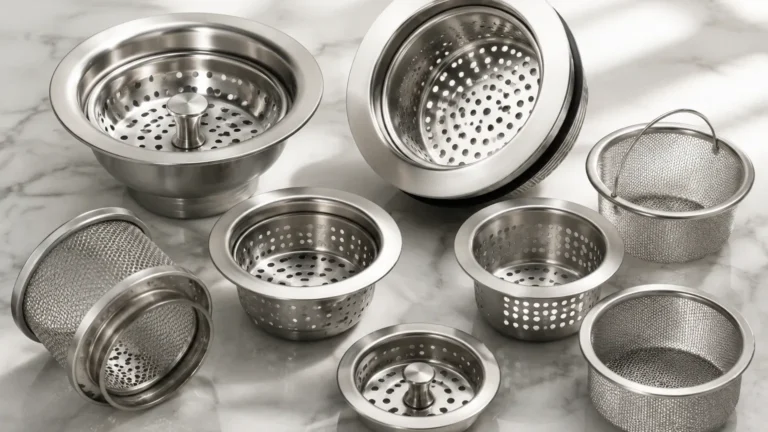 Sink Strainers visual guide