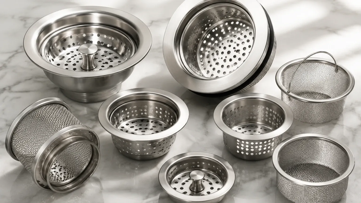 Sink Strainers Sink Strainers visual guide