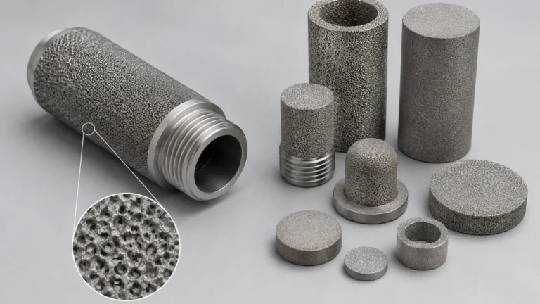 Sintered Filter Diagram visual guide