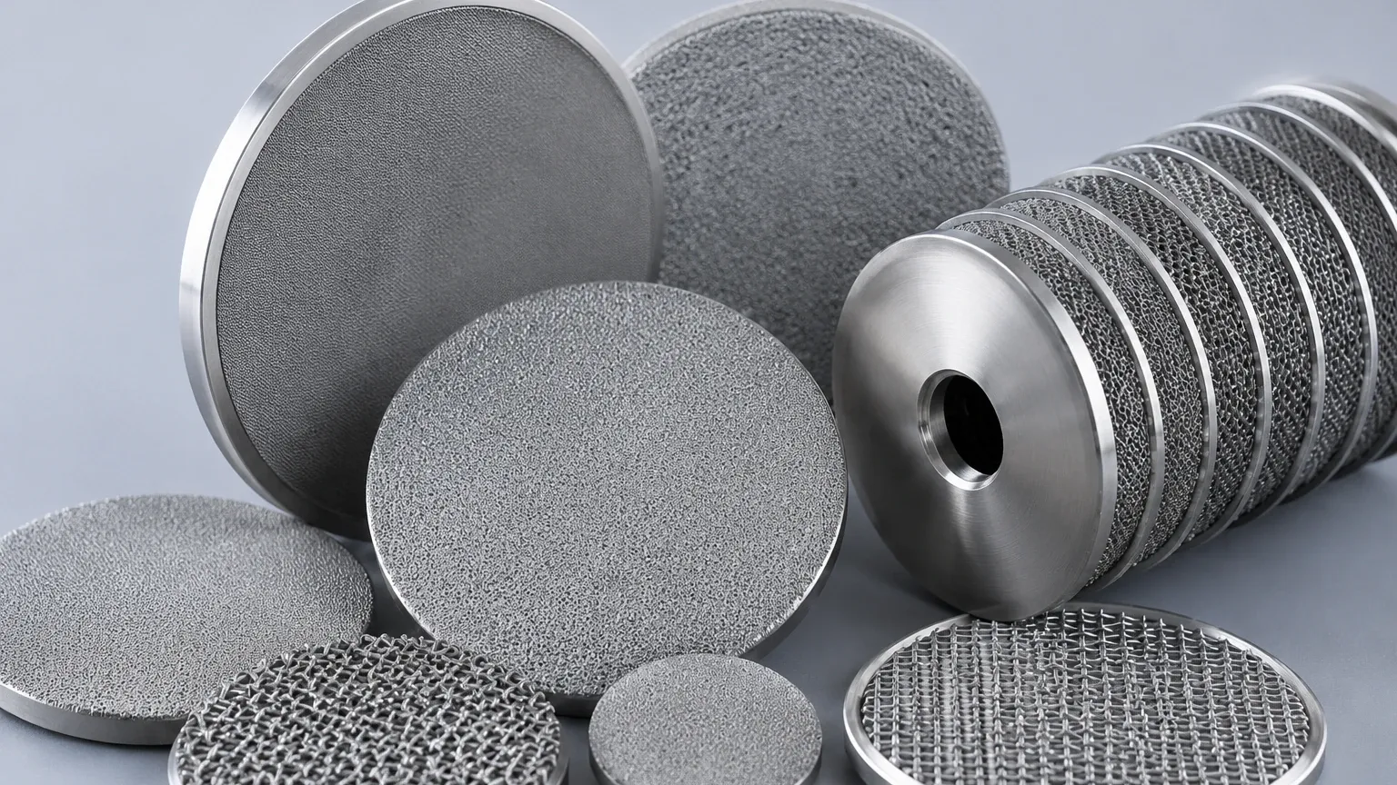Sintered Filter Discs visual guide