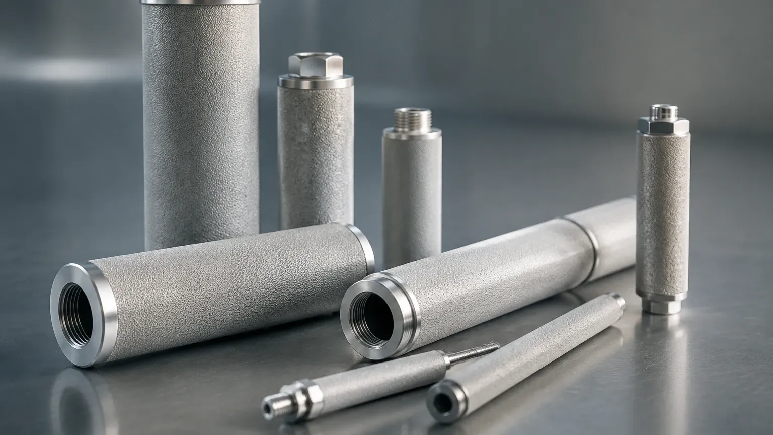 Sintered Metal Filter Cartridge visual guide