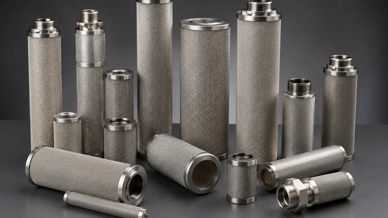 Sintered Metal Filter Cartridges visual guide