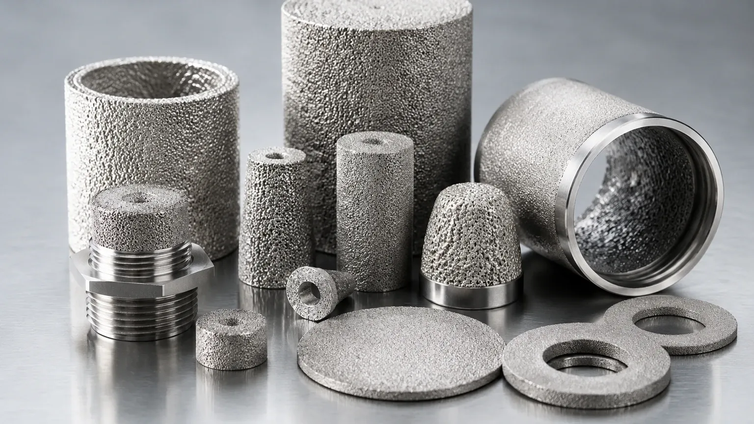 Sintered Metal Filters visual guide