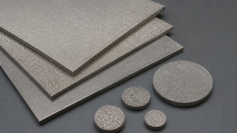 Sintered Metal Sheet visual guide