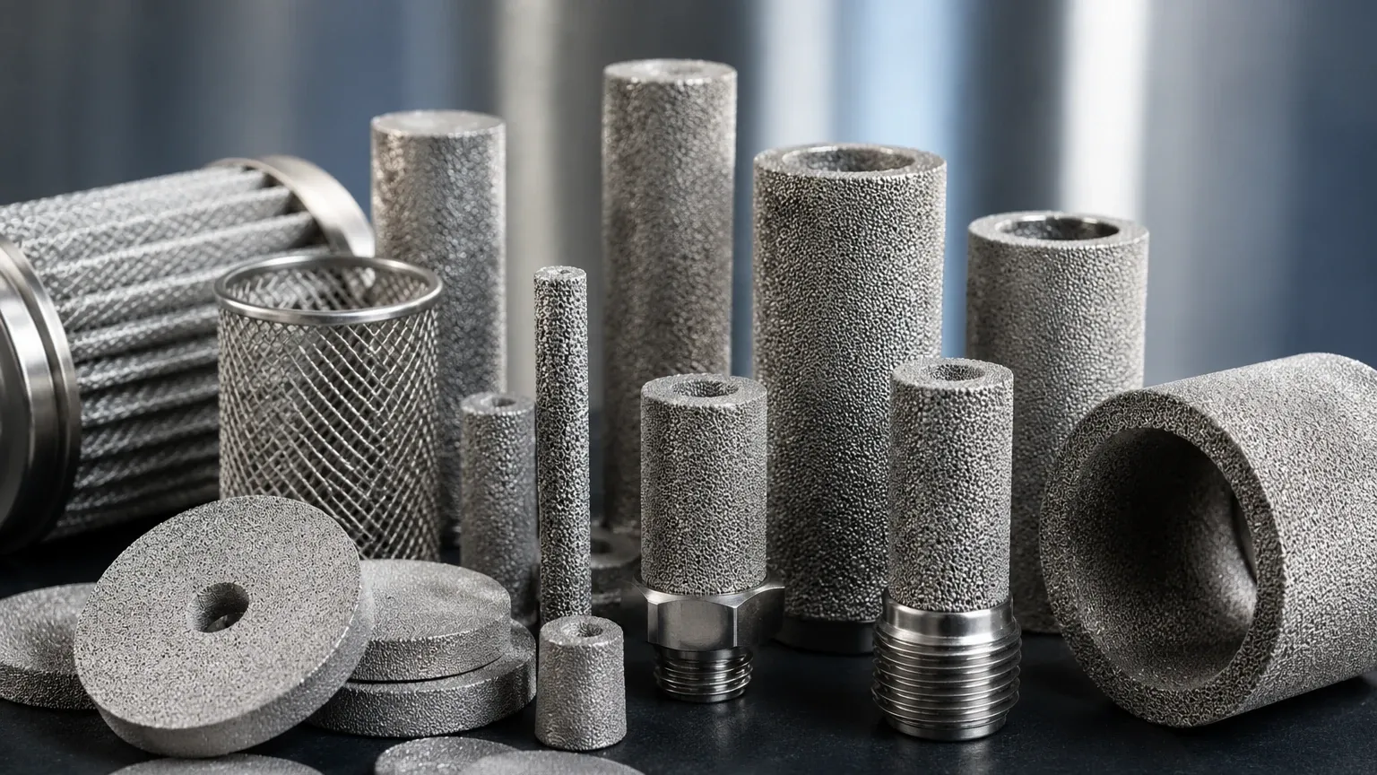 Sintered Porous Metal Filters visual guide