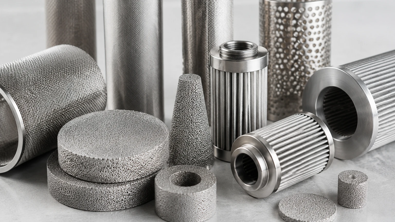 Sintered Stainless visual guide