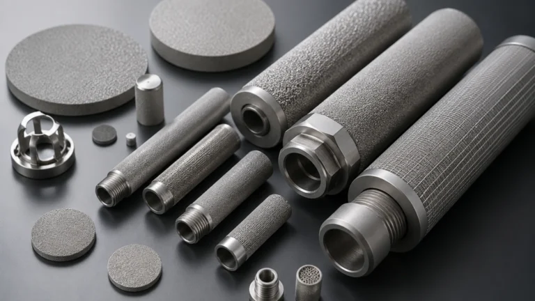 Sintered Stainless Steel Filter visual guide