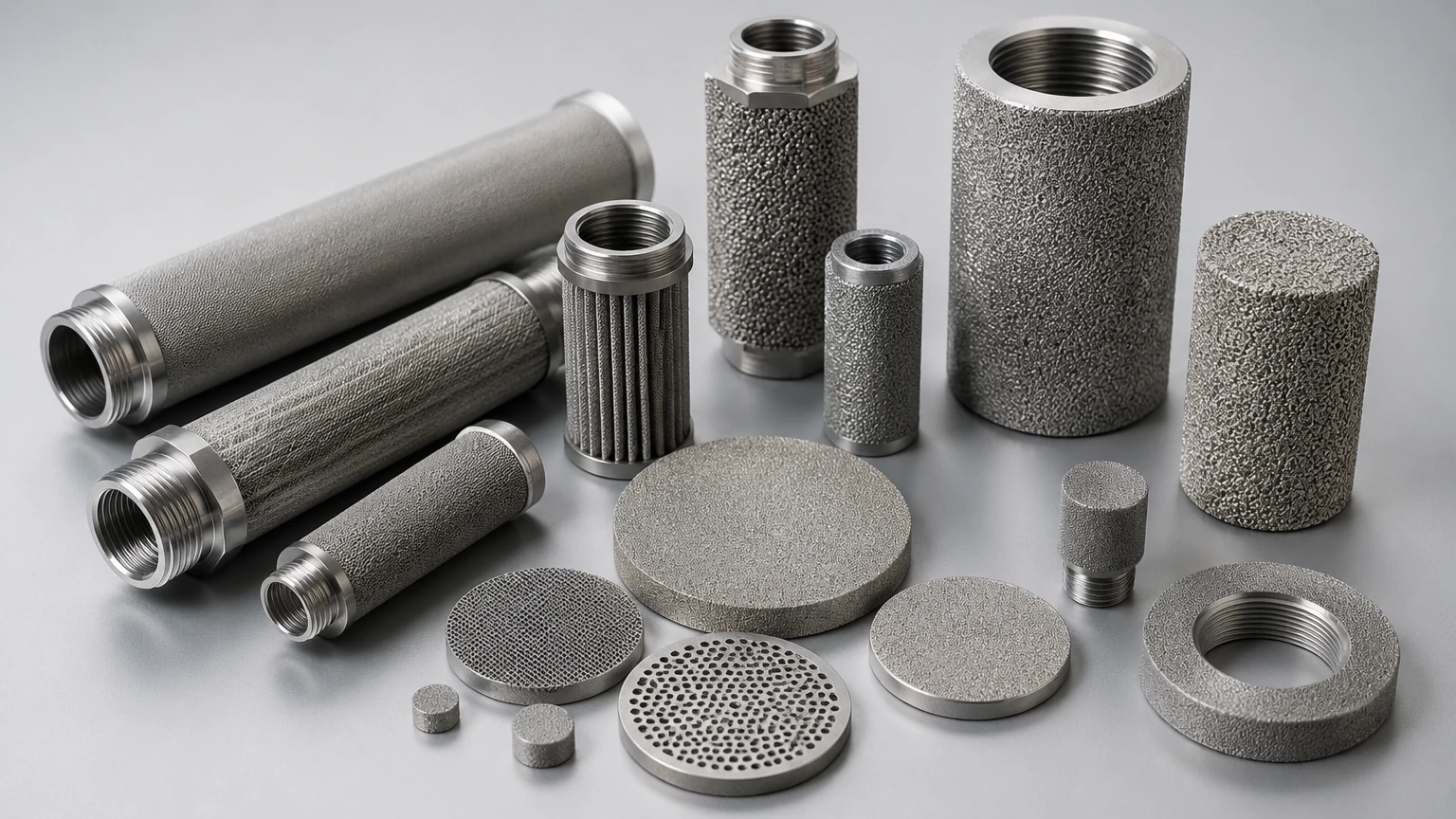 Sintered Steel Filter visual guide
