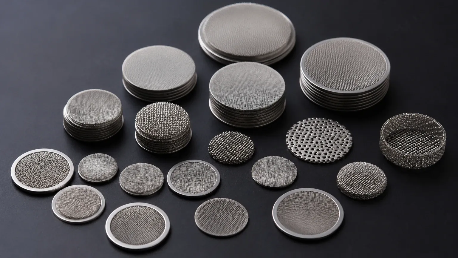 Small Filter Discs visual guide