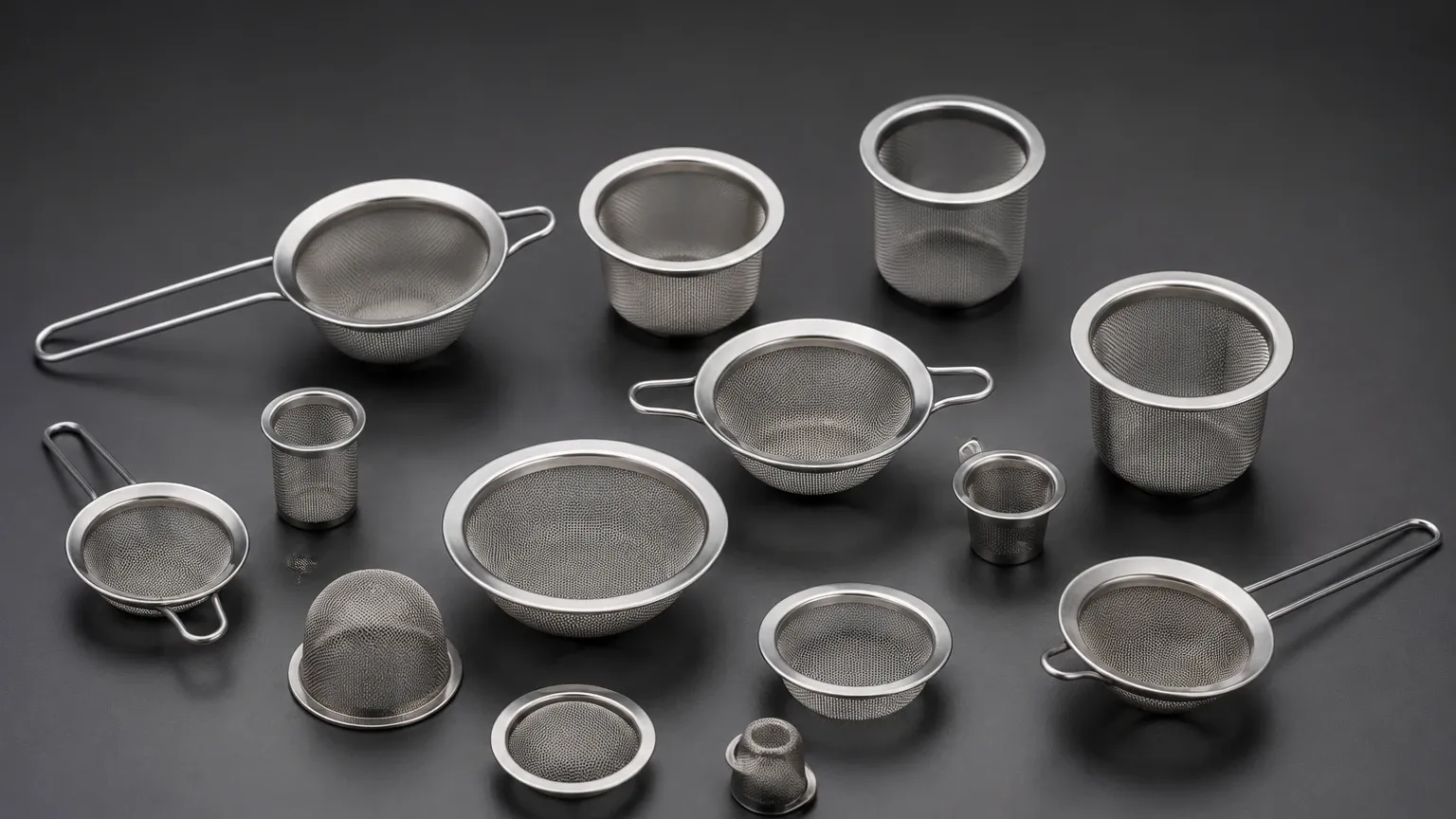 Small Strainers visual guide