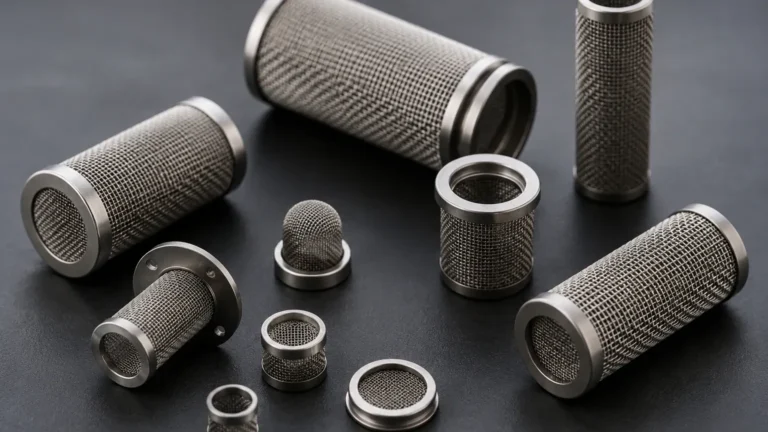 Small Wire Mesh Filter visual guide