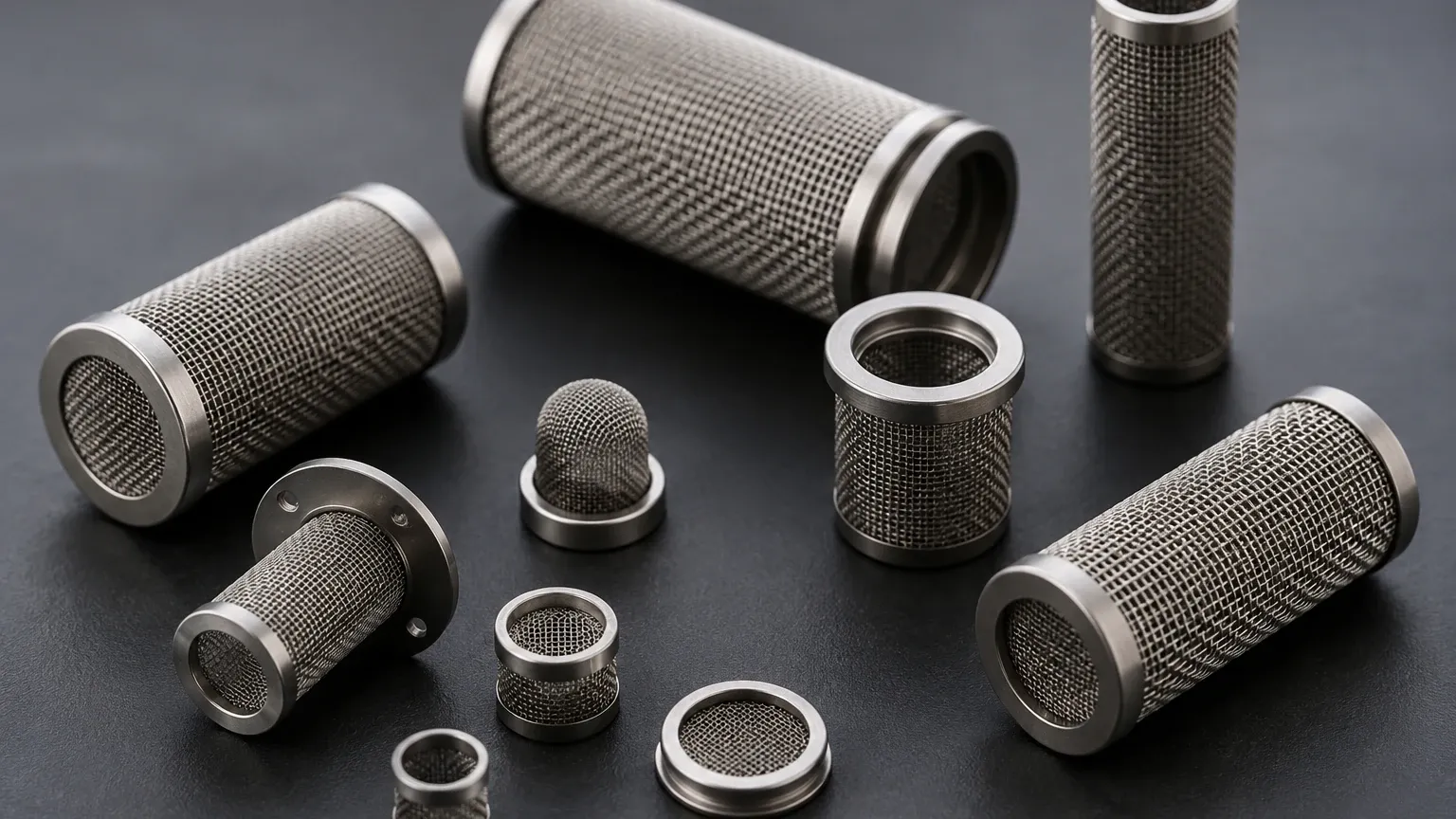 Small Wire Mesh Filter visual guide