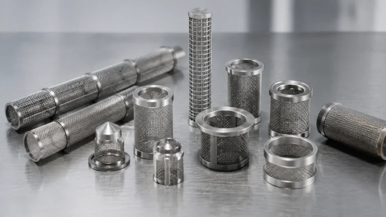 Small Wire Mesh Filters visual guide