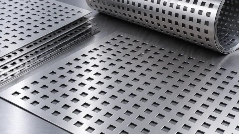 Square Hole Perforated Metal Sheet visual guide