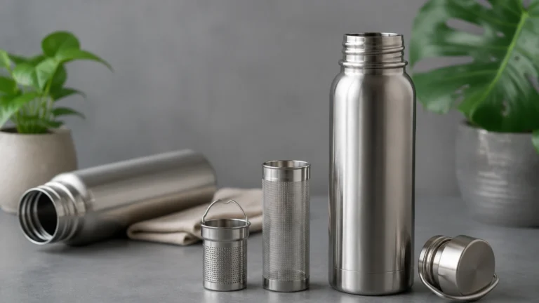 Stainless Steel Bottle with Filter visual guide