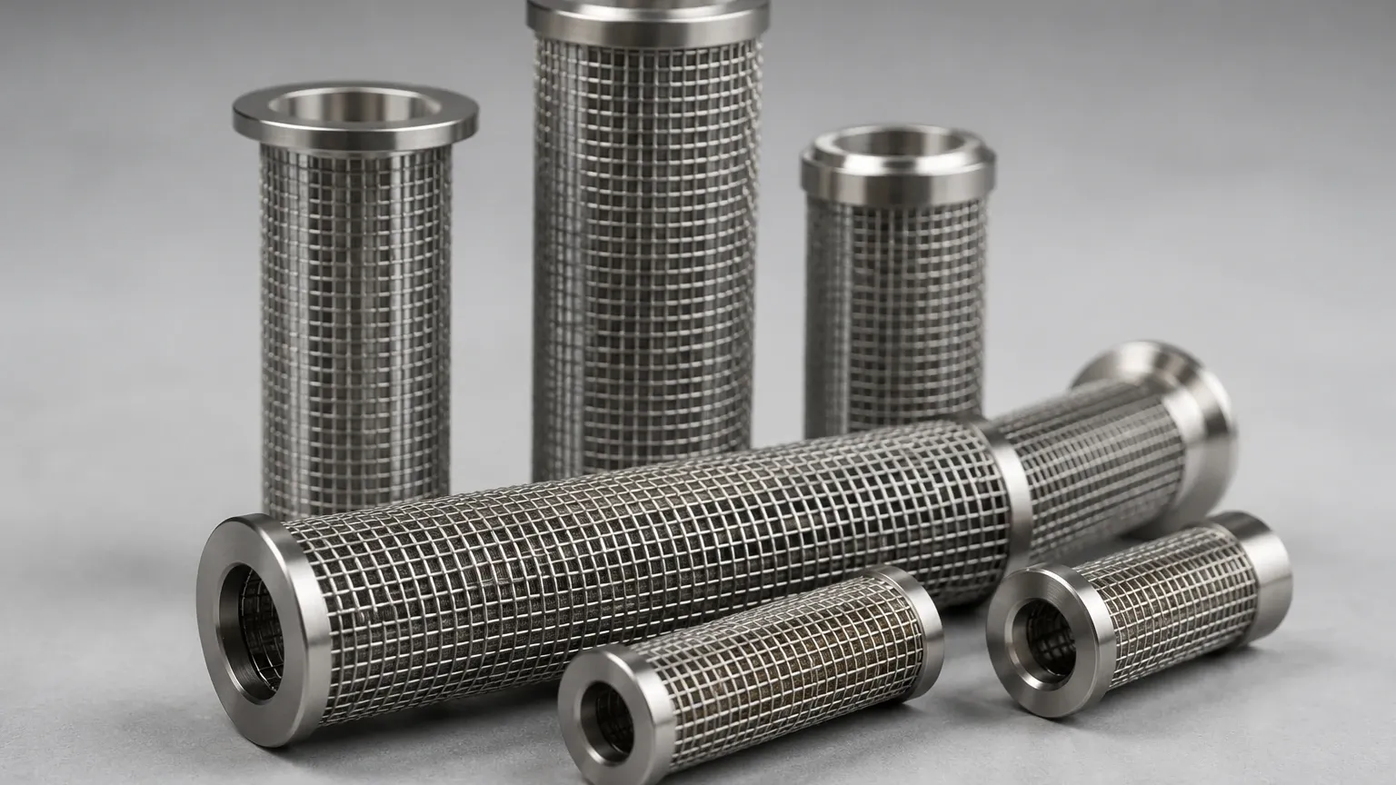 Stainless Steel Cleanable Wire Mesh Filter Cartridge visual guide