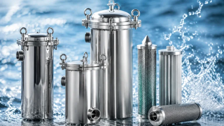 Stainless Steel Housing Water Filter visual guide