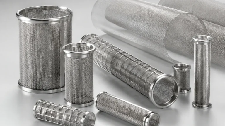 Stainless Steel Mesh Filter Guard visual guide