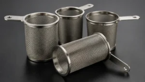 Stainless Steel Mesh Filter with Handle visual guide