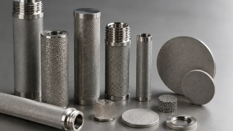 Stainless Steel Sintered Filter visual guide