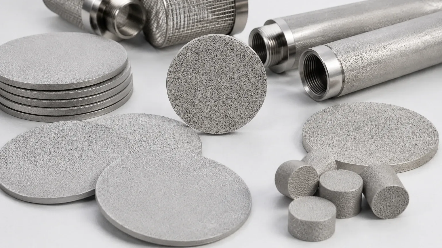 Stainless Steel Sintered Filter Discs visual guide