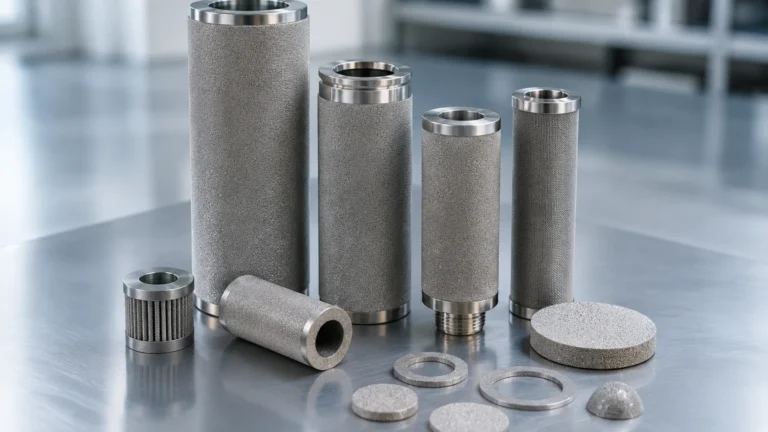 Stainless Steel Sintered Filters visual guide