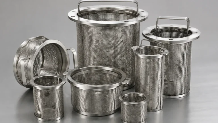 Stainless Steel Strainer Basket Industrial visual guide