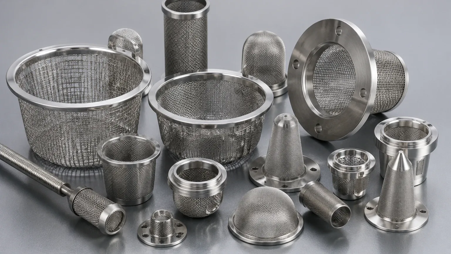 Stainless Steel Strainers Stainless Steel Strainers visual guide