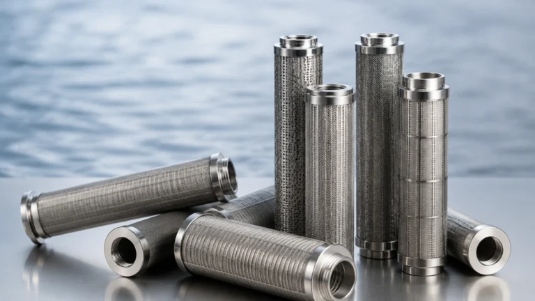 Stainless Steel Water Filter Cartridge visual guide