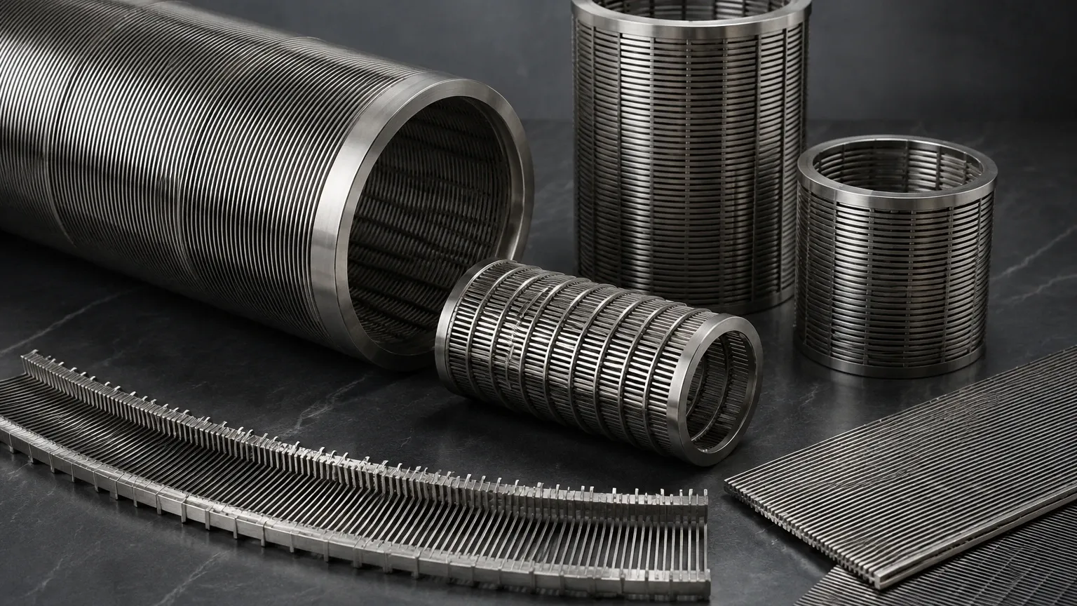 Stainless Steel Wedge Wire Screens visual guide