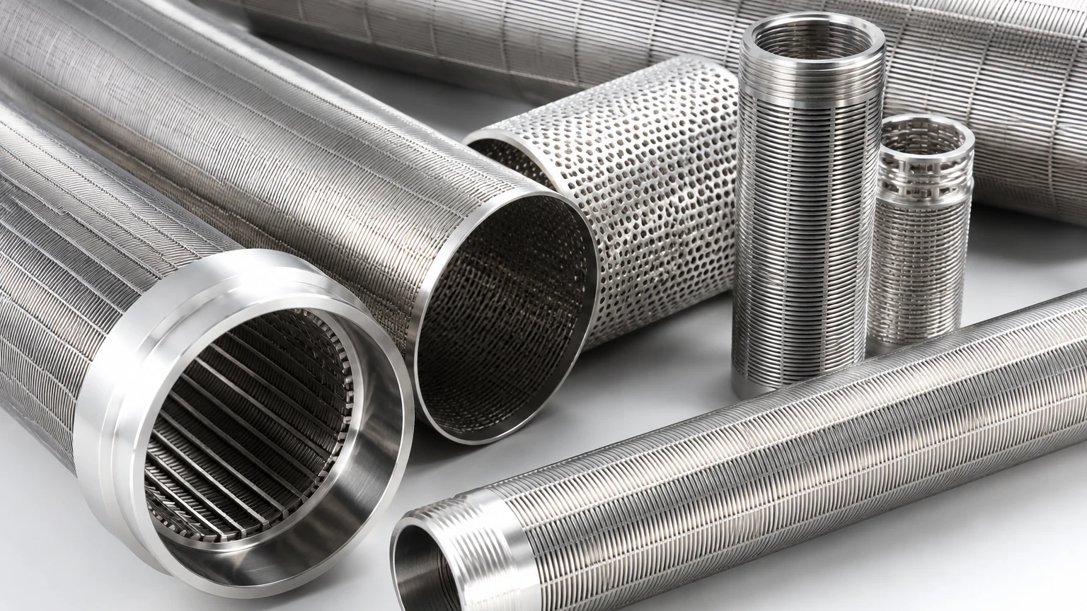 Stainless Steel Well Screen visual guide
