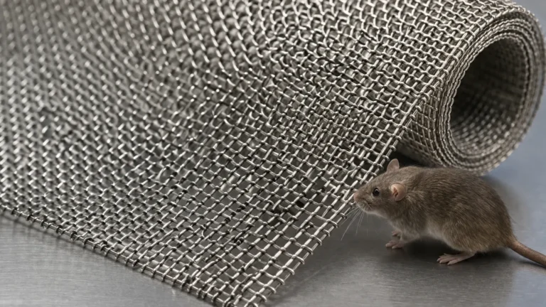 Stainless Steel Woven Wire Rodent Proof Mesh visual guide