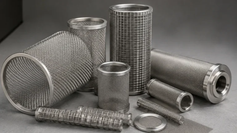 Steel Mesh Filter Screens visual guide