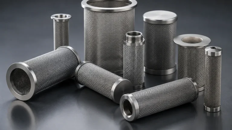 Steel Mesh Water Filter visual guide