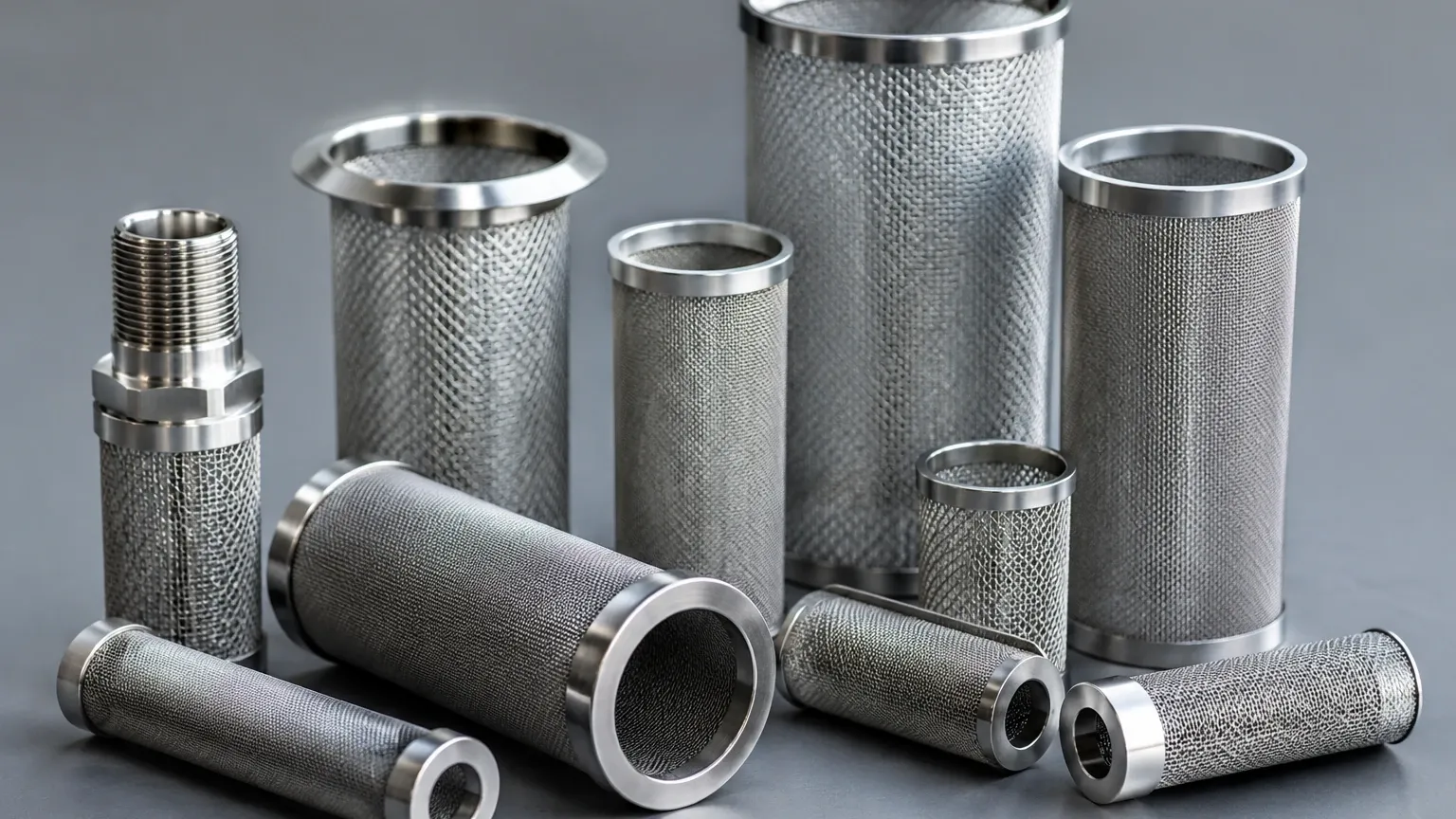 Steel Wire Mesh Filter visual guide