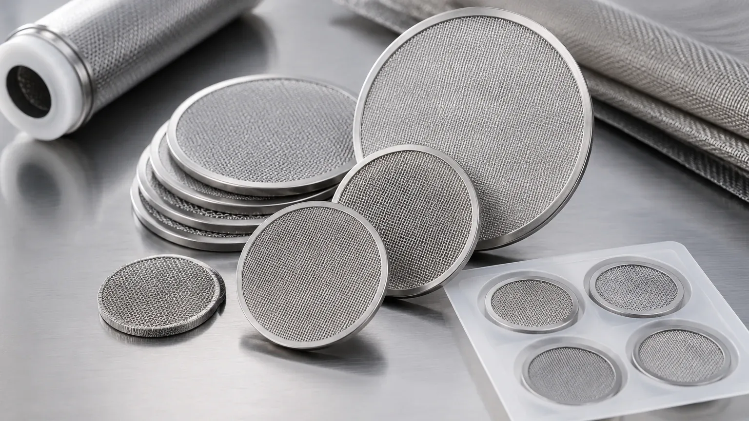 Sterile Filter Discs visual guide