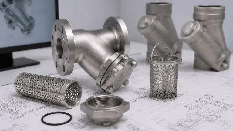 Strainer 3d Model visual guide