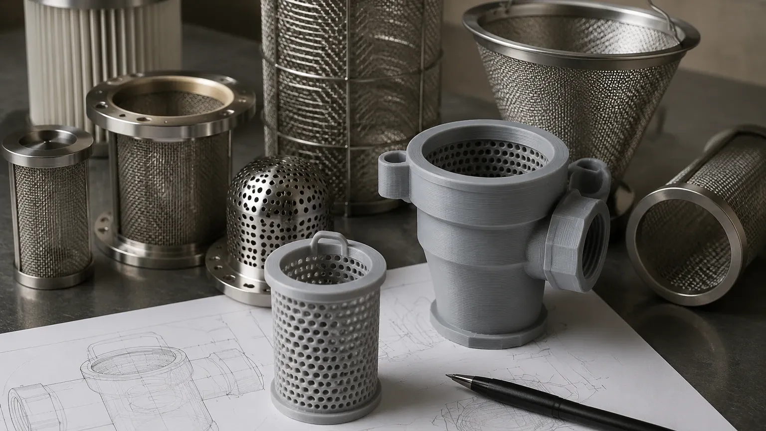 Strainer 3d Print Strainer 3d Print visual guide