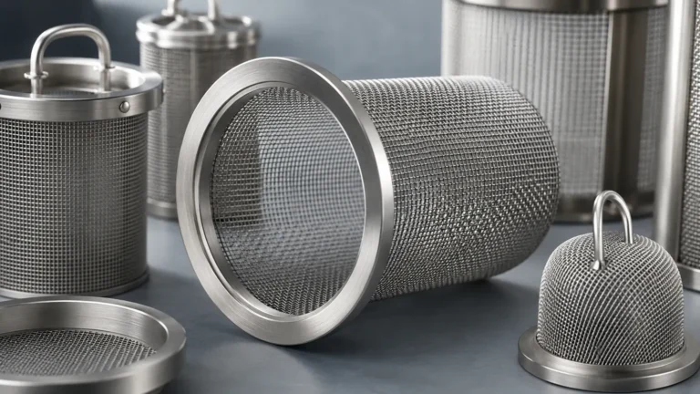 Strainer 40 Mesh visual guide